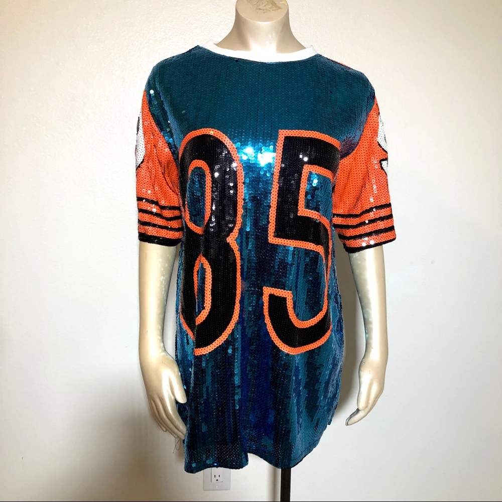 Fashion Nova jersey sequin dress